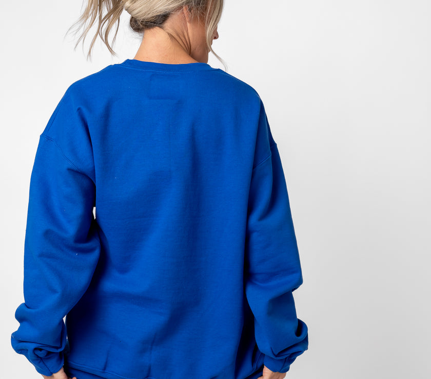 HIGH Crewneck Sweatshirt | Electric Blue