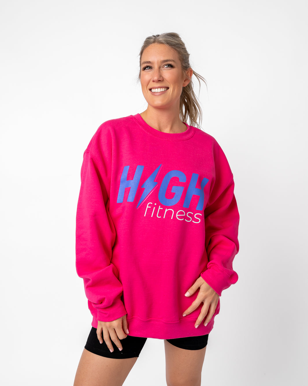 HIGH Crewneck Sweatshirt | High Pink *XL*