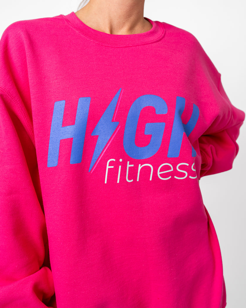 HIGH Crewneck Sweatshirt | High Pink