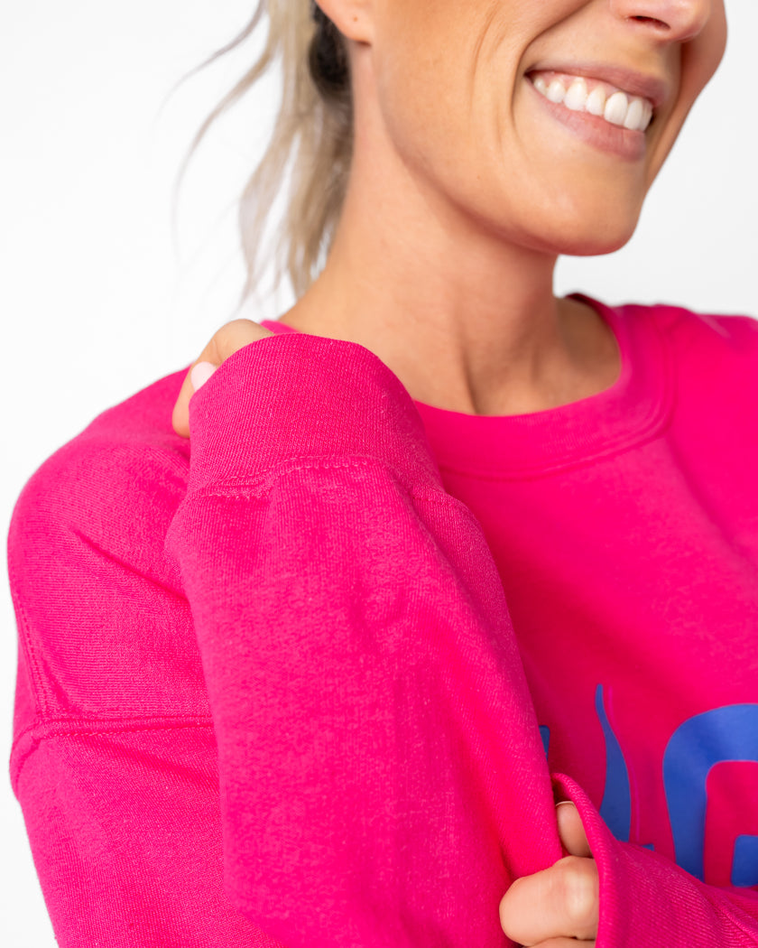 HIGH Crewneck Sweatshirt | High Pink