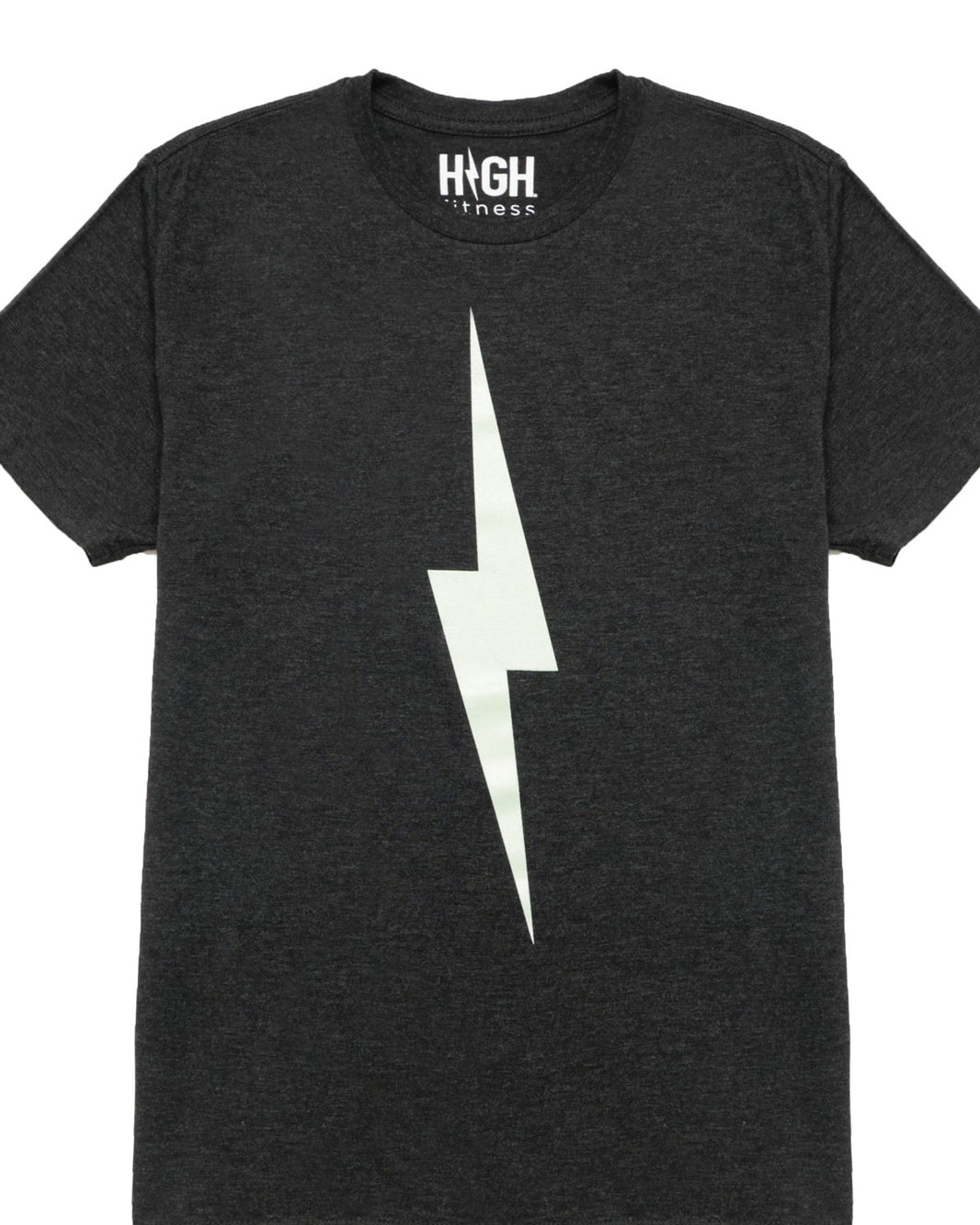 Bolt Tee | Mint on Heather Black *XS,S,2X,3X*
