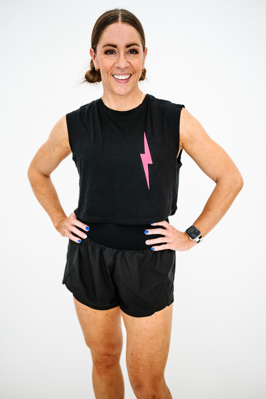 HF High Fitness Muscle Crop Tank *M*