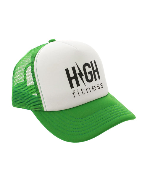 Green Trucker Hat – High Fitness