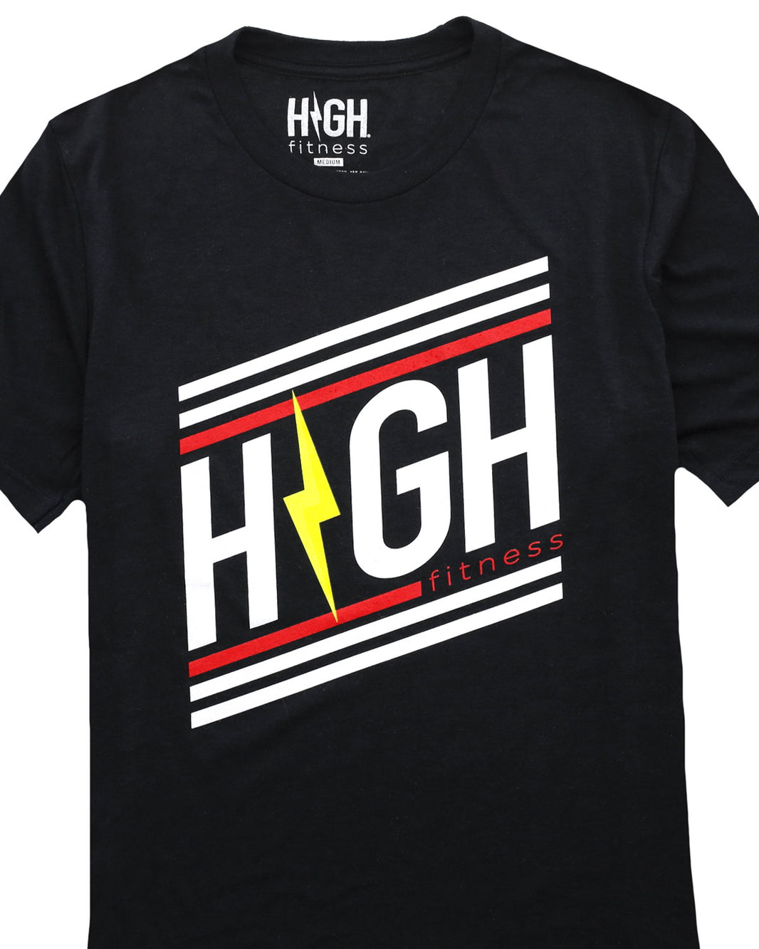 Striped Logo Tee | Black *XS*