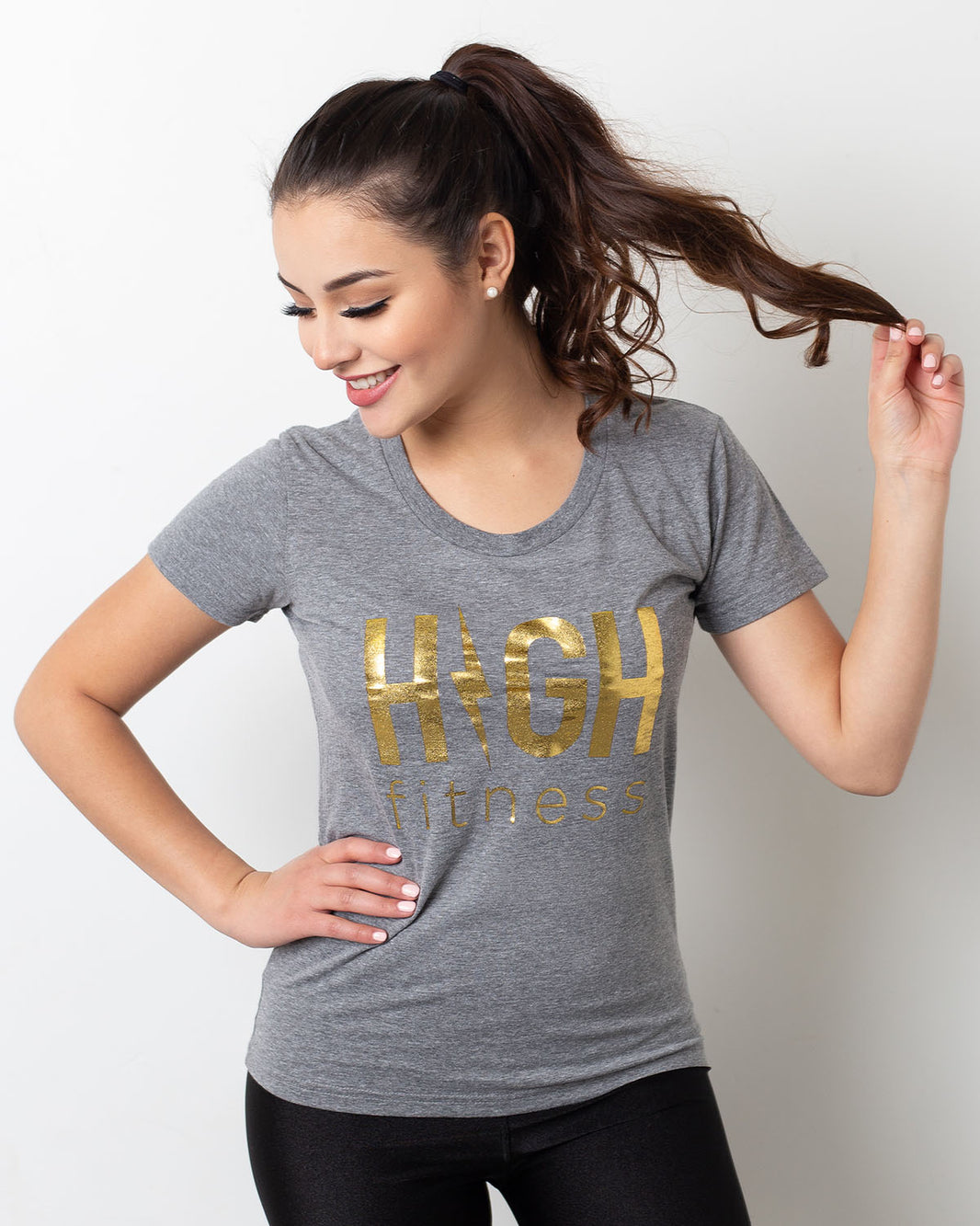 Gold Foil Women's Tee | Gray *XS,M*