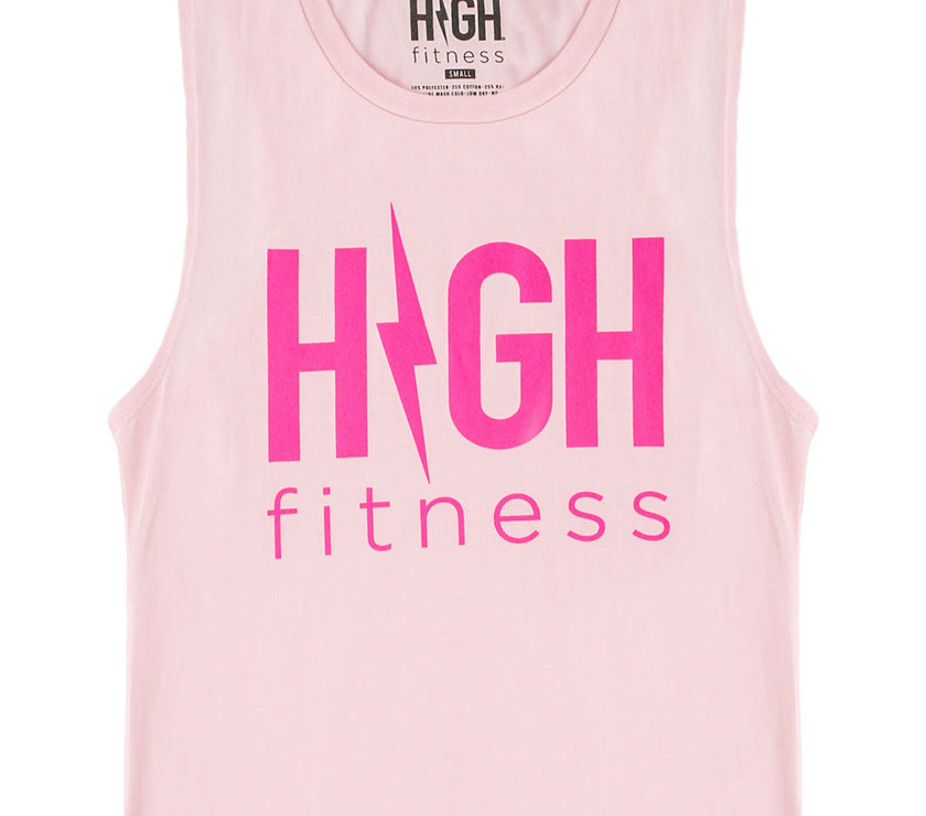 Pink on Pink Muscle Tank