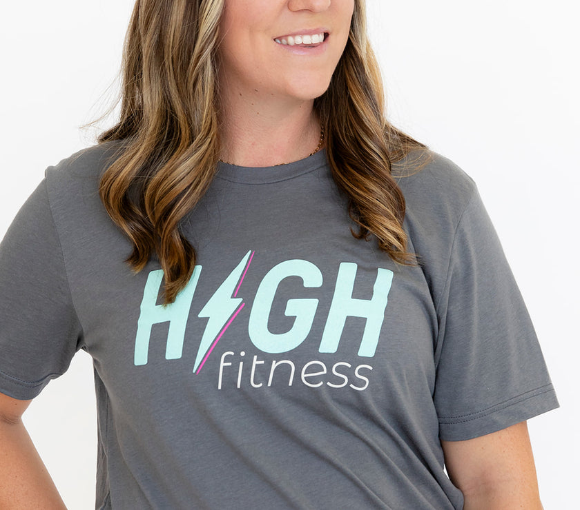 High FAV Tee | Charcoal