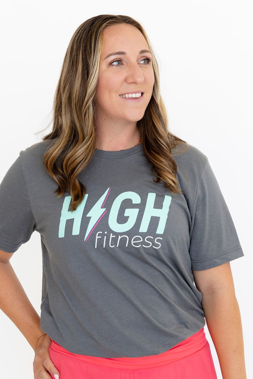 High FAV Tee | Charcoal