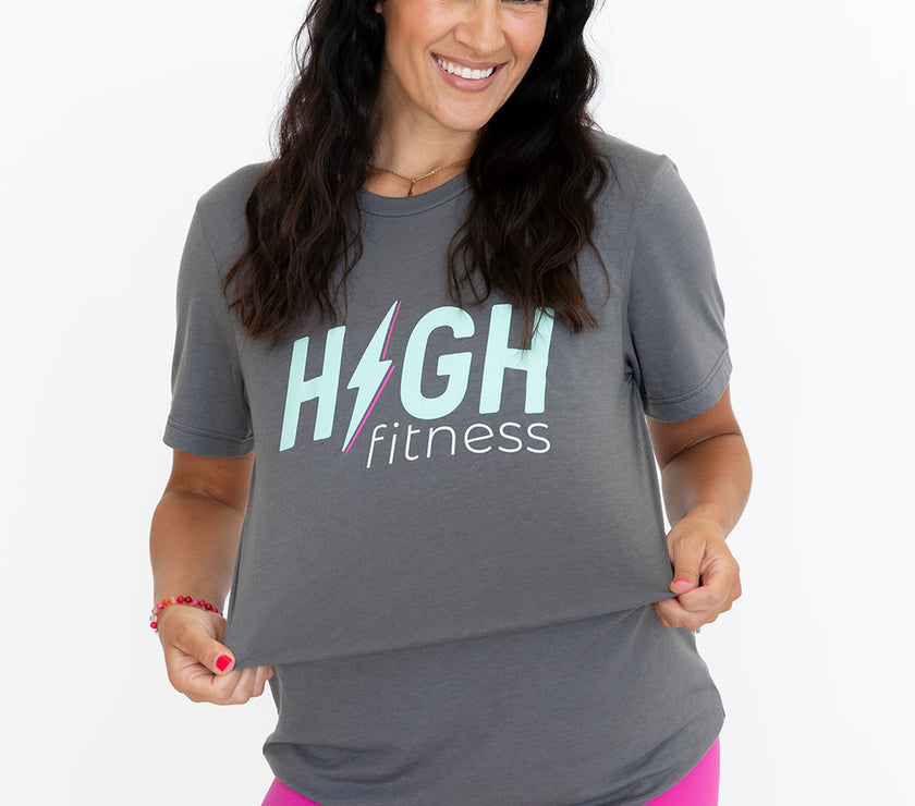 High FAV Tee | Charcoal