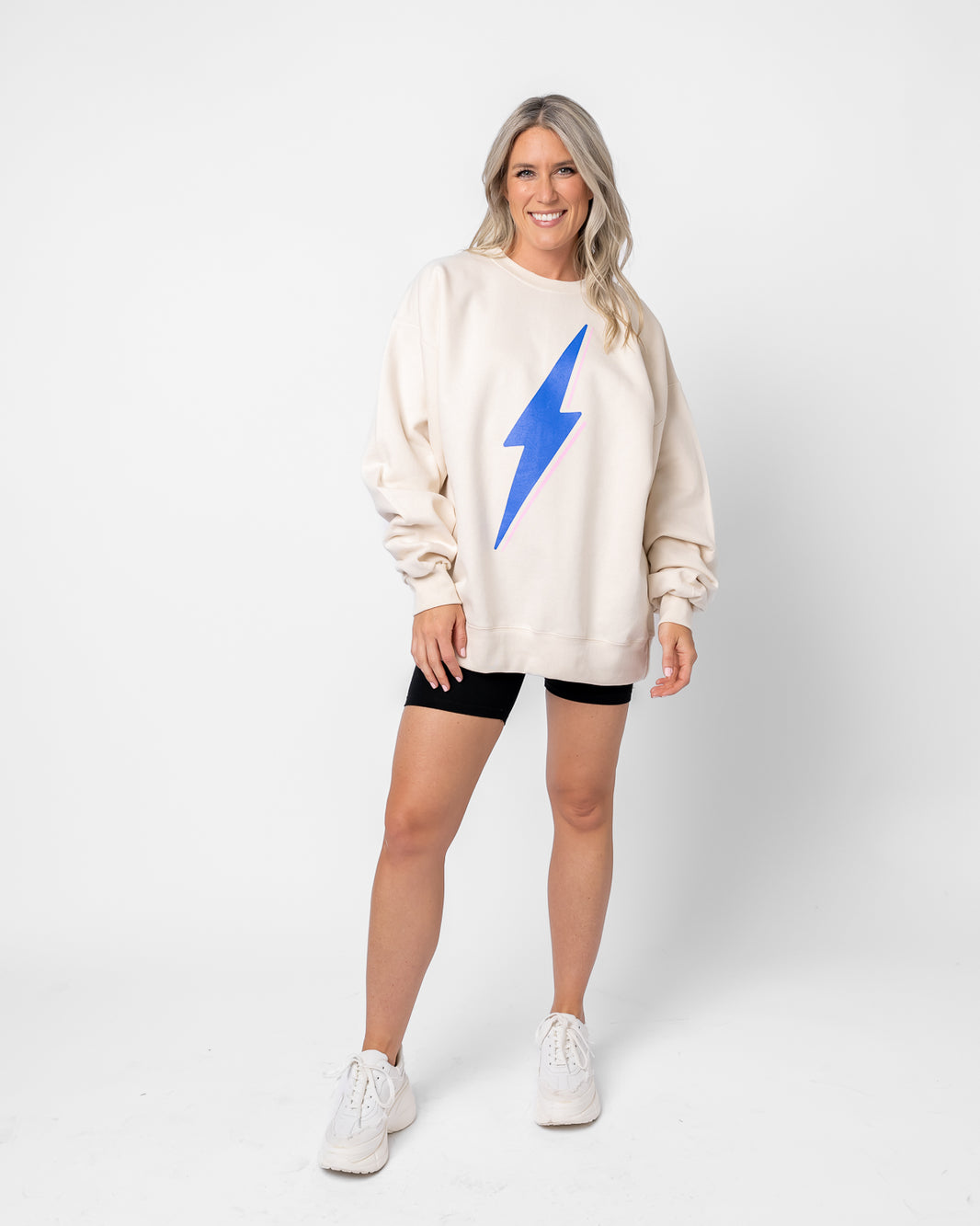 Bolt Crewneck Sweatshirt | Vanilla Baby