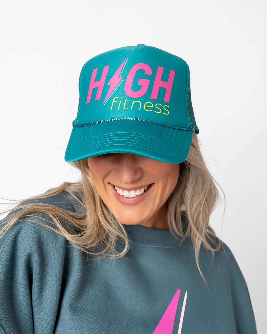 HIGH Trucker Hat | Turquoise *RESTOCKED*