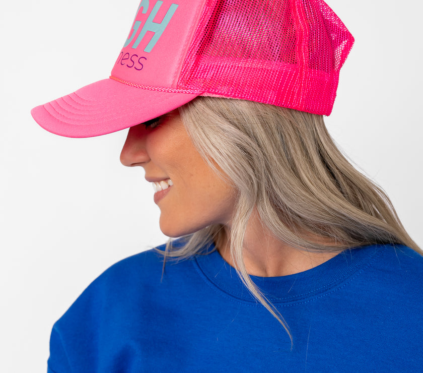 HIGH Trucker Hat | High Pink