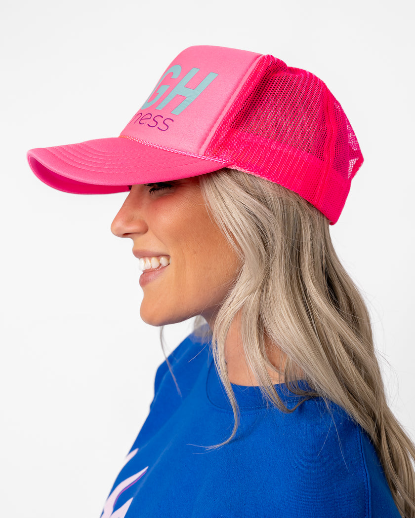 HIGH Trucker Hat | High Pink