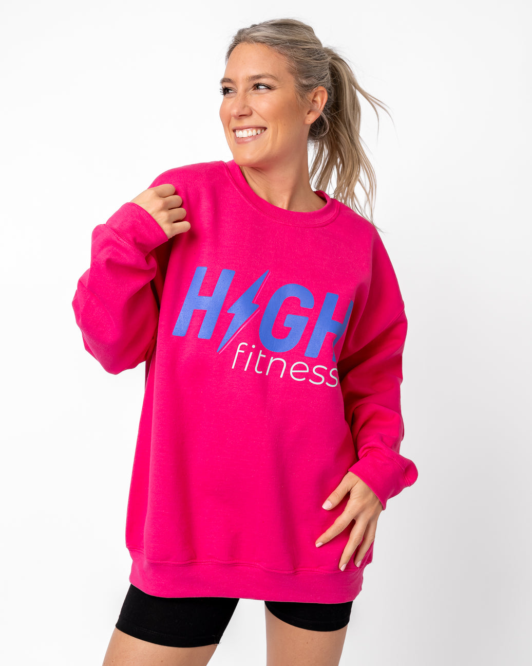 HIGH Crewneck Sweatshirt | High Pink *XL*