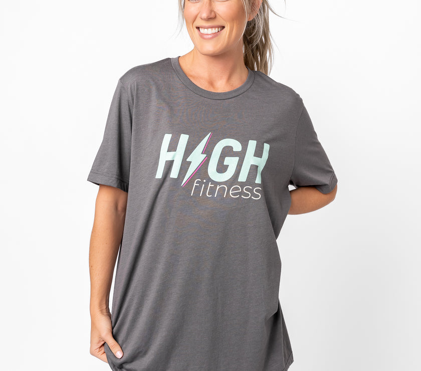 High FAV Tee | Charcoal