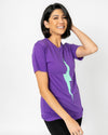 Bolt Tee | Royal Purple