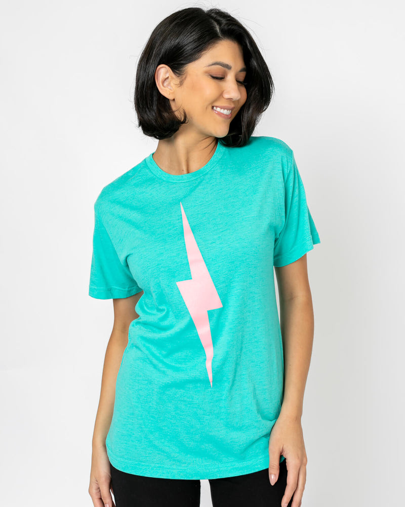 Bolt Tee | Teal