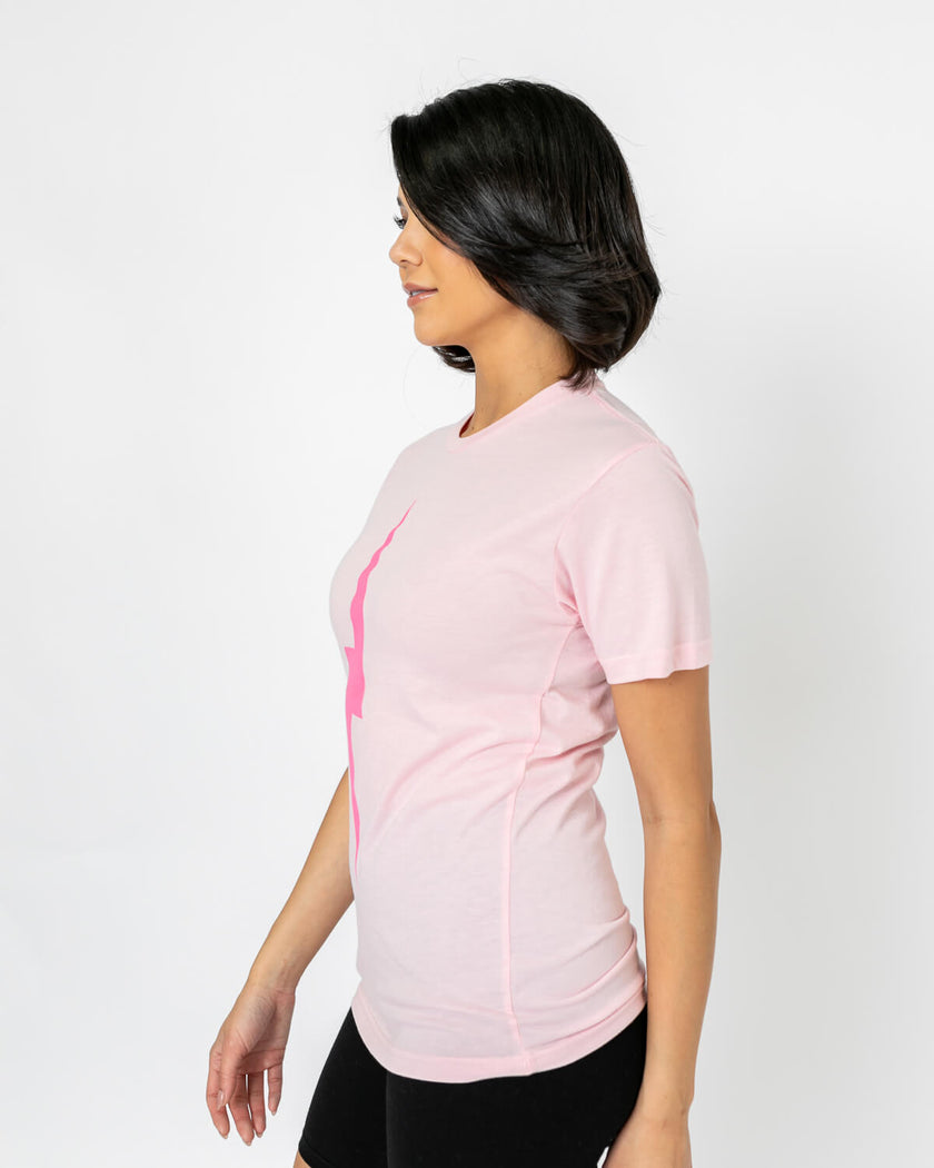 Bolt Tee | Pink on Pink *XS,XL,2X,3X*
