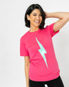 Bolt Tee | Raspberry