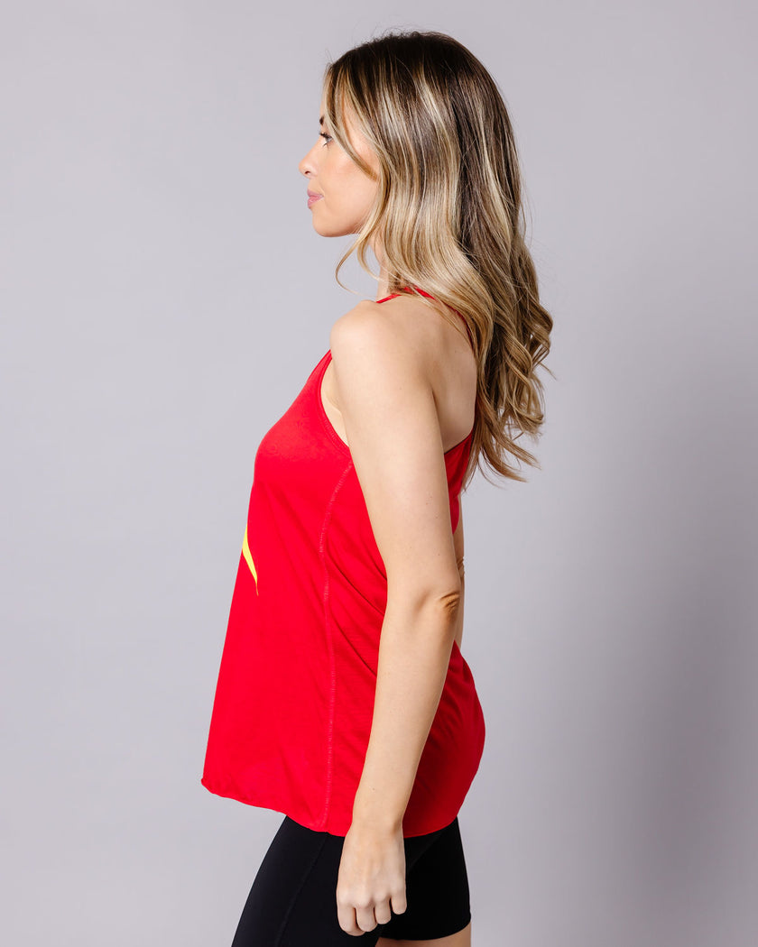 XOXO Red Racerback Tank