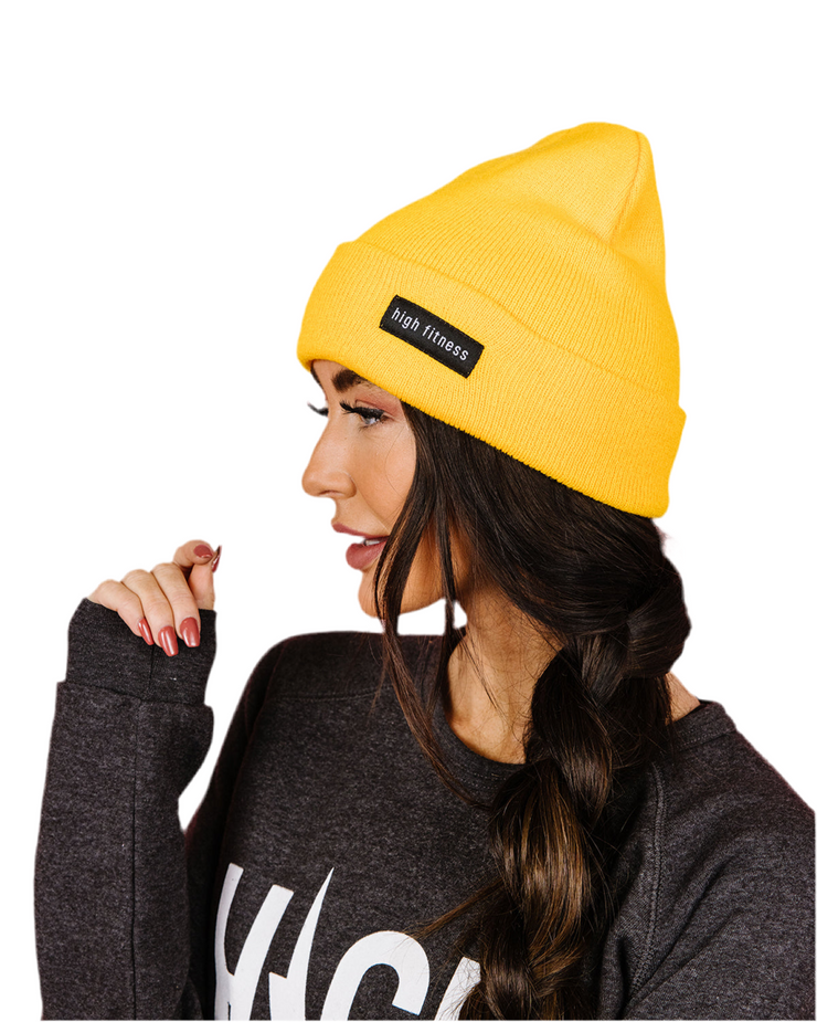 Yellow Beanie