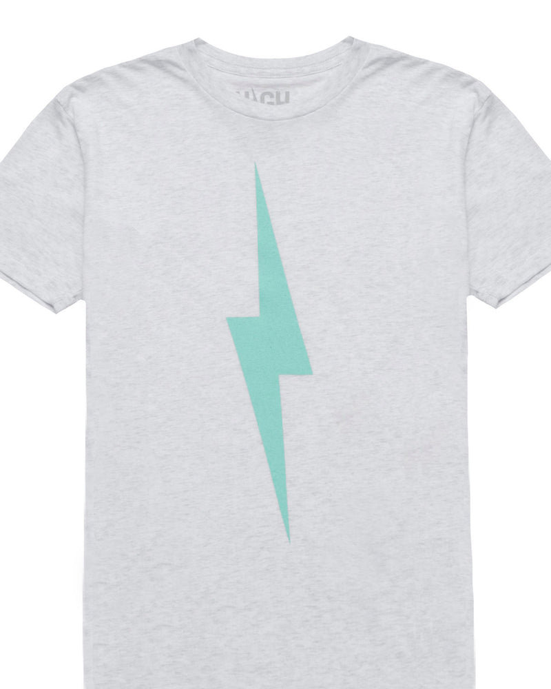 Bolt Tee | Heather White