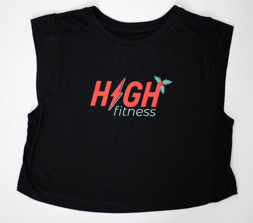 Holiday HIGH Muscle Crop Tank