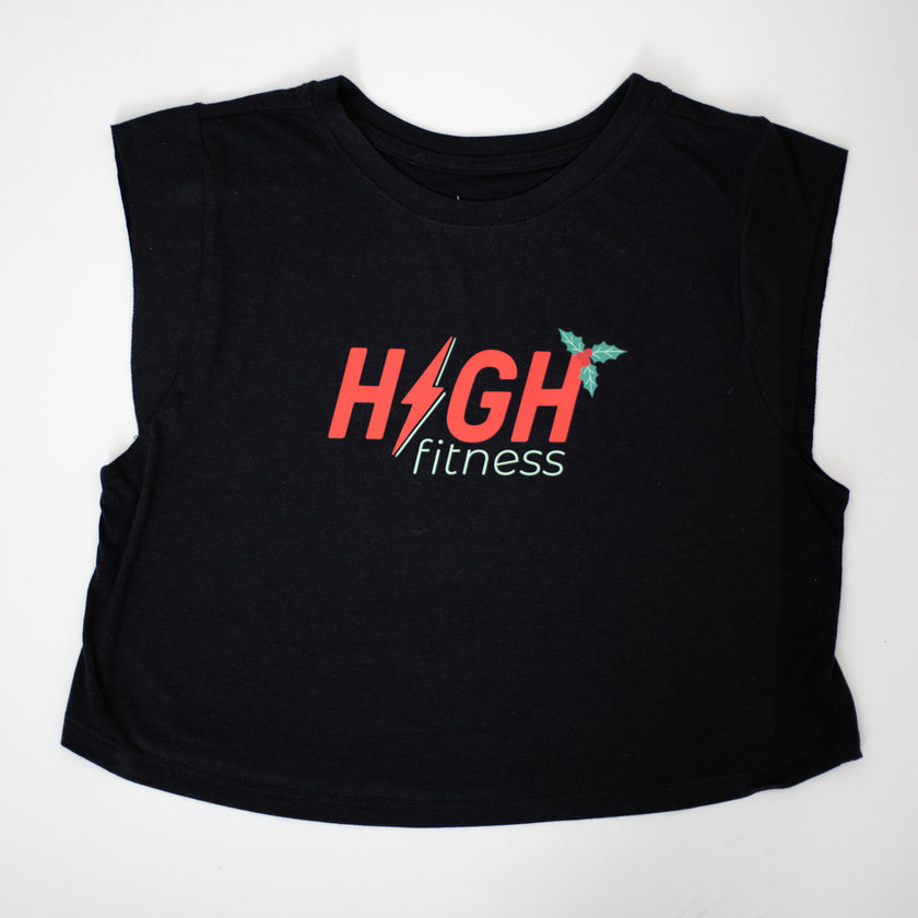Holiday HIGH Muscle Crop Tank
