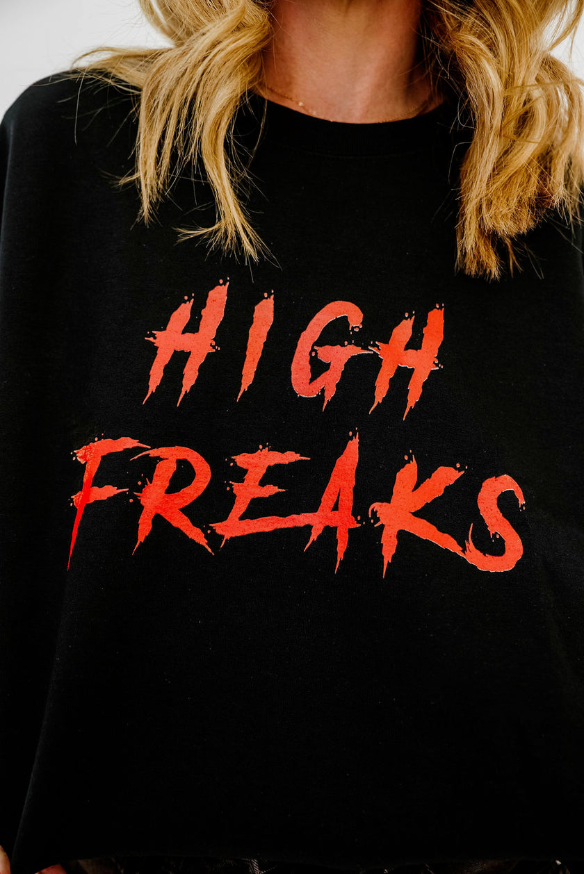 HIGH Freaks Crew Neck Sweatshirt *XL*
