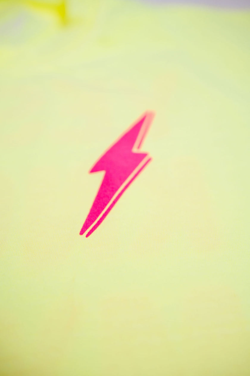 Know My Worth Boyfriend Tee | Neon Lemon