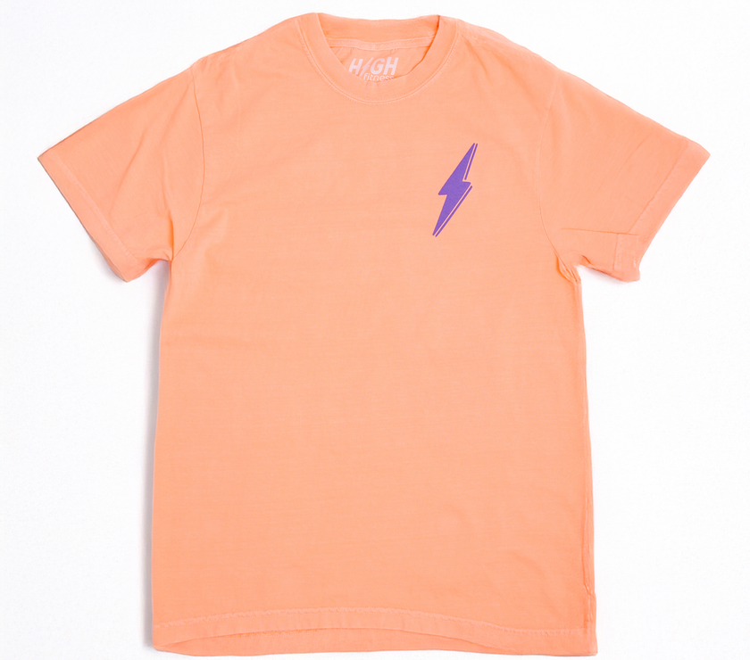 Know My Worth Boyfriend Tee | Neon Cantaloupe