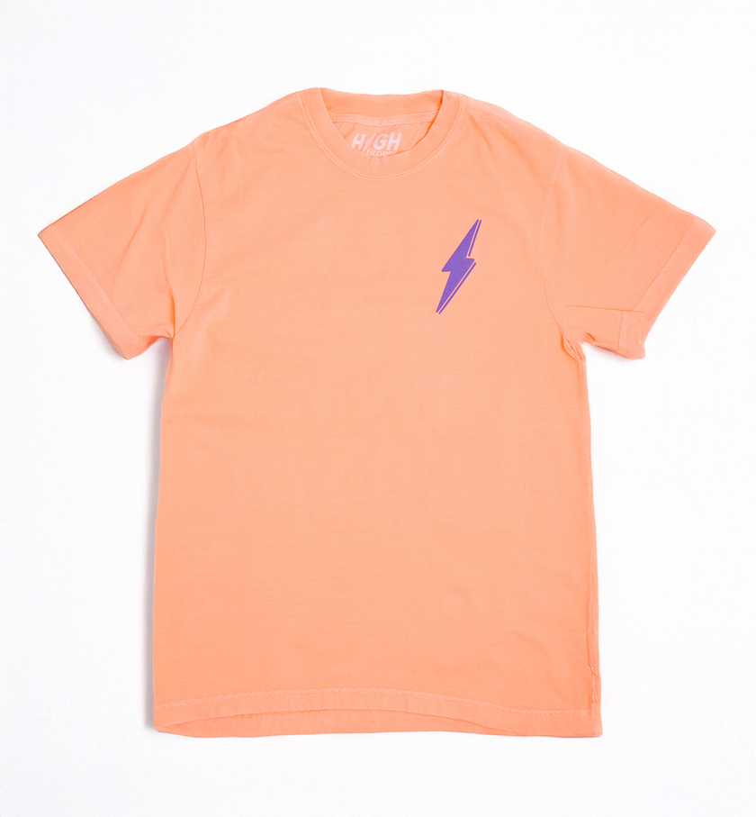 Know My Worth Boyfriend Tee | Neon Cantaloupe