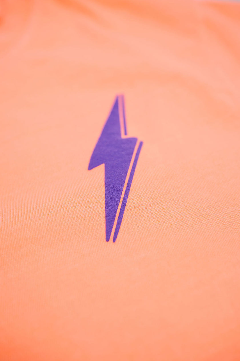 Know My Worth Boyfriend Tee | Neon Cantaloupe