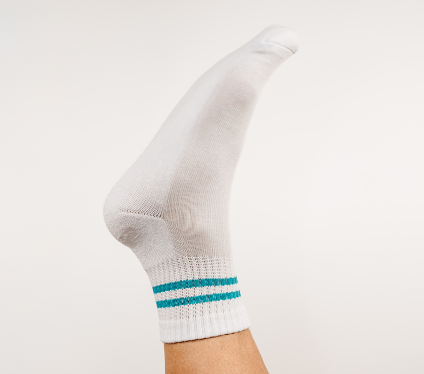 Stripe Shortie Athletic Socks | 3 Pack