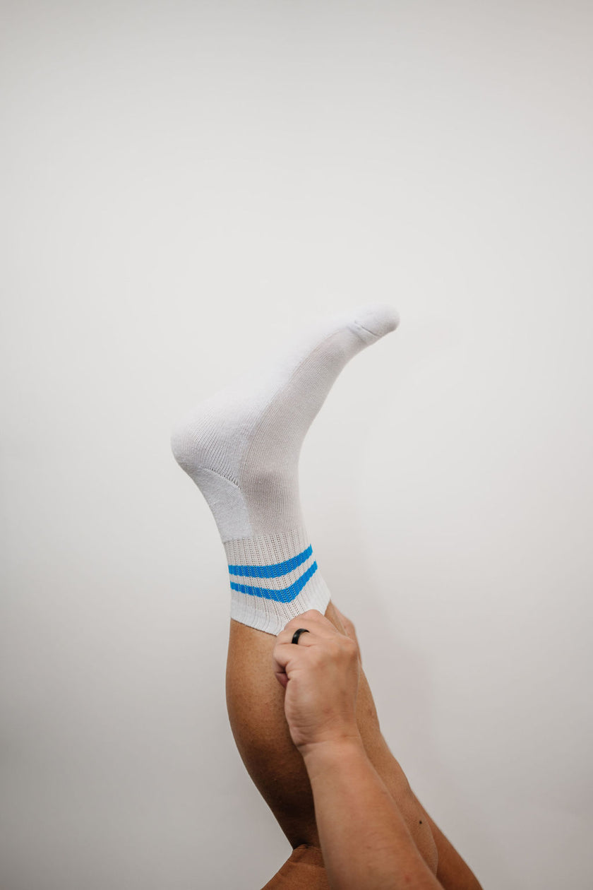 Stripe Shortie Athletic Socks | 3 Pack