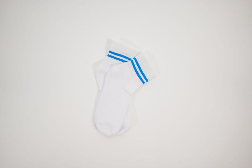 Stripe Shortie Athletic Socks | 3 Pack