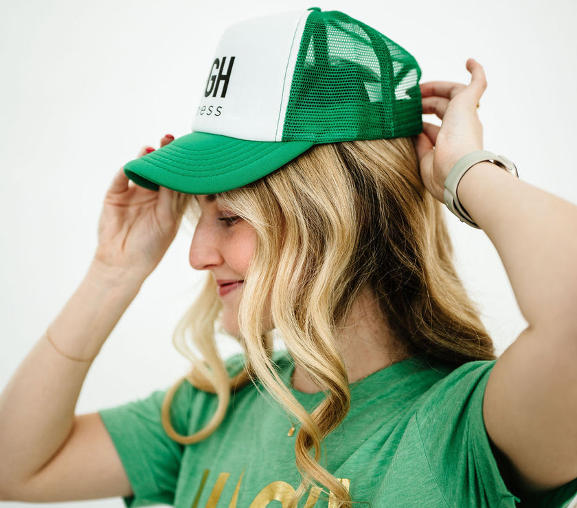 Green Trucker Hat