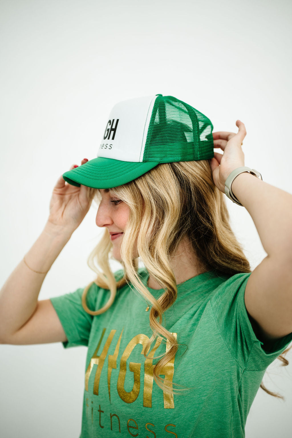 Green Trucker Hat