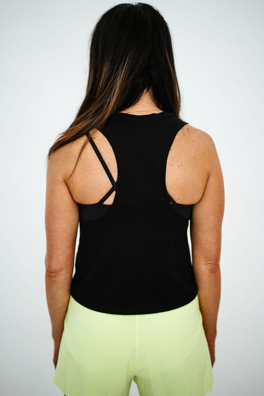 I LOVE HIGH Racerback Crop Tank