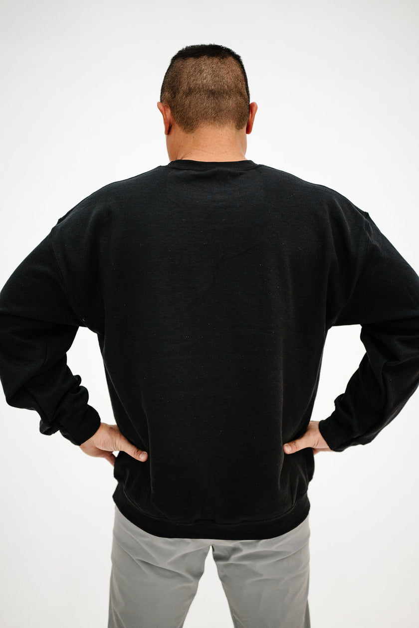 Bolt Crewneck Sweatshirt | Black