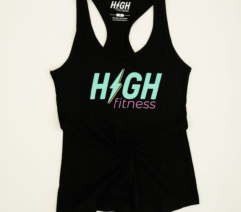 High Fitness Full Length Racerback Tank Top