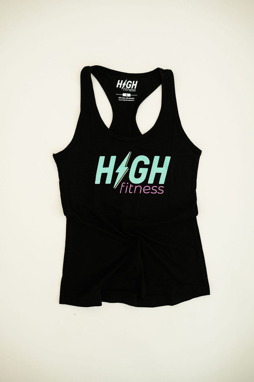 High Fitness Full Length Racerback Tank Top