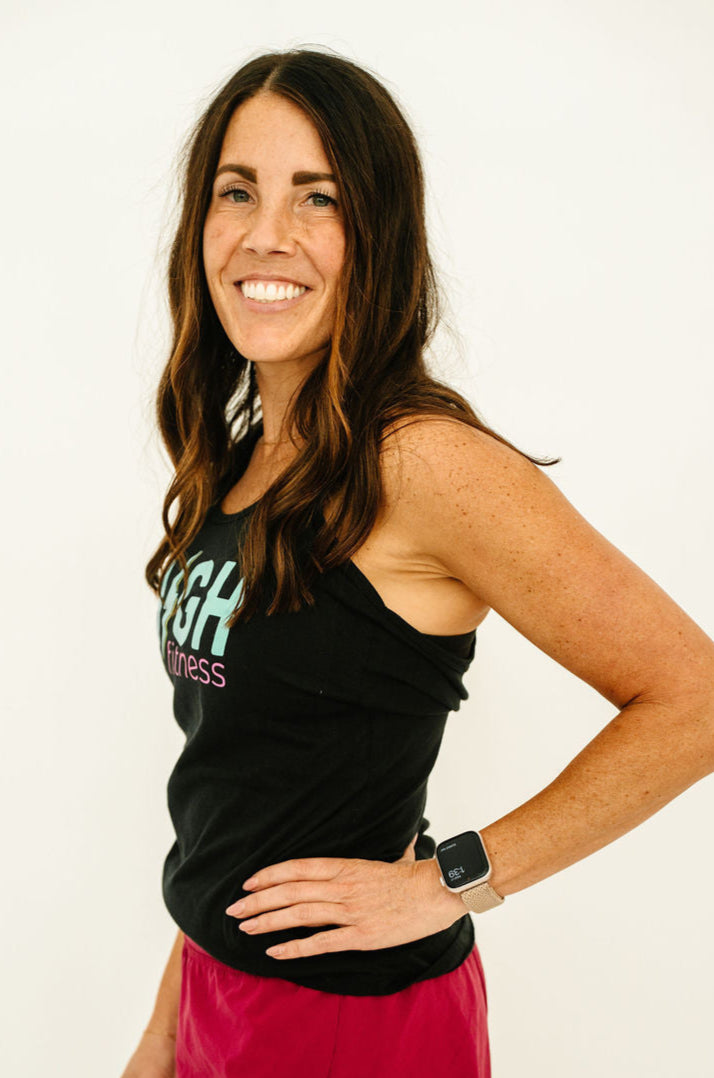 High Fitness Full Length Racerback Tank Top