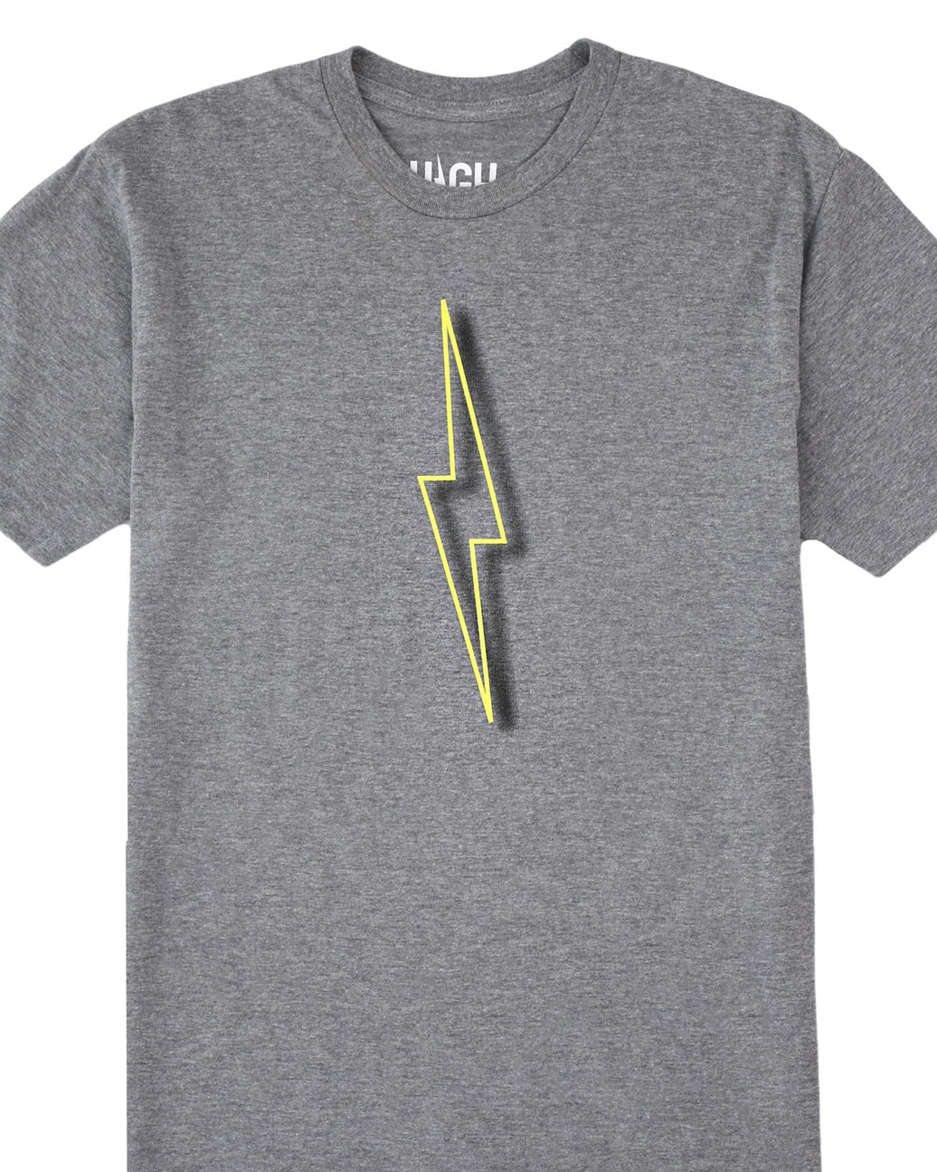 Neon Bolt Tee | Gray *XS & 3X*