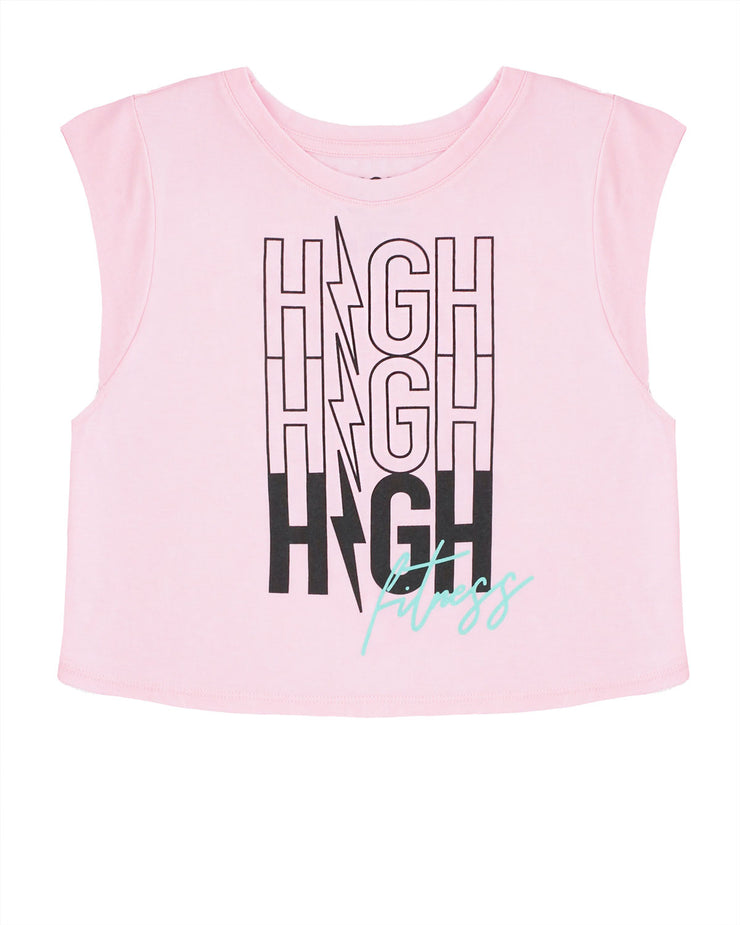 Summer Jamz Repeater Crop | Pink