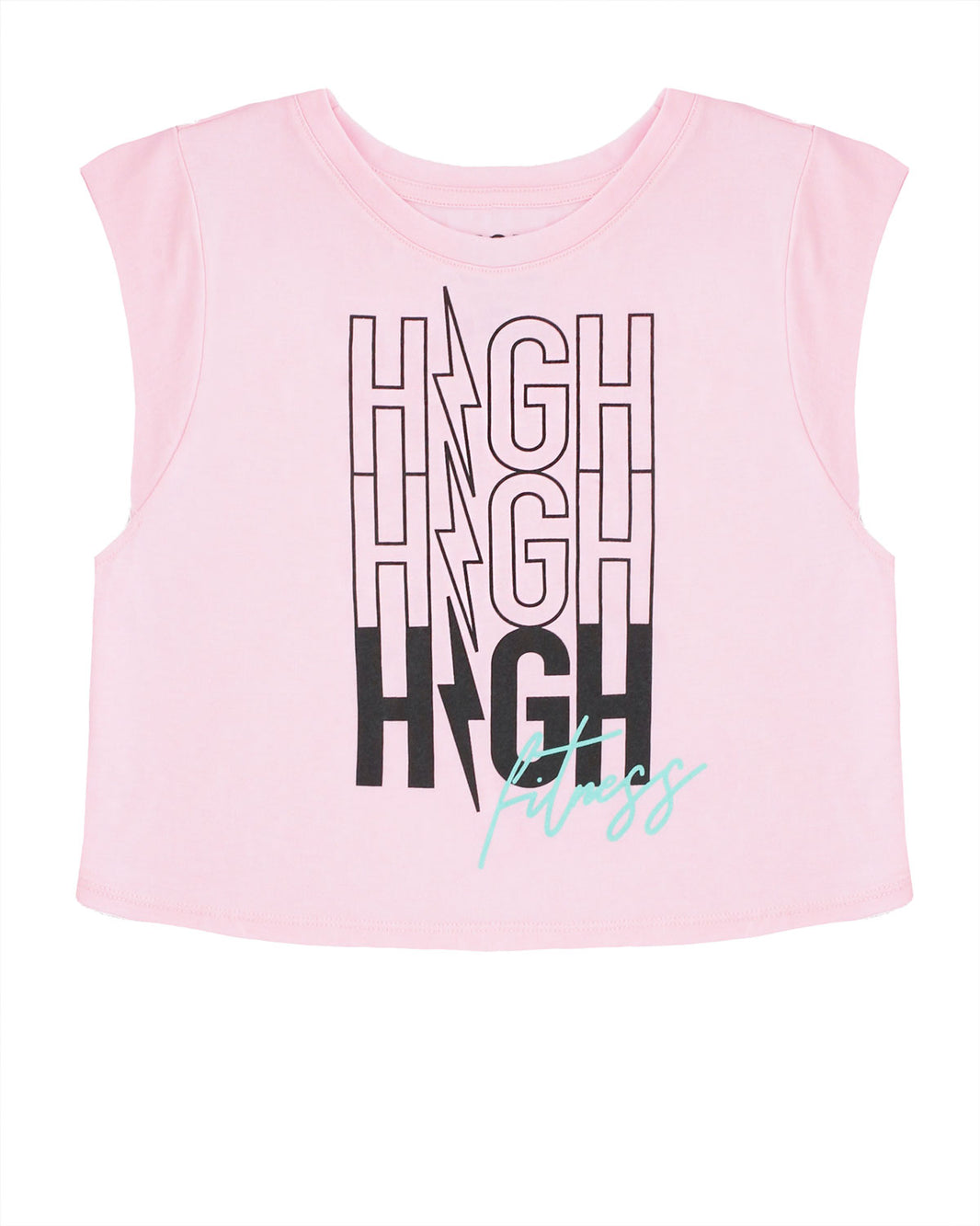 Summer Jamz Repeater Crop | Pink *2X*