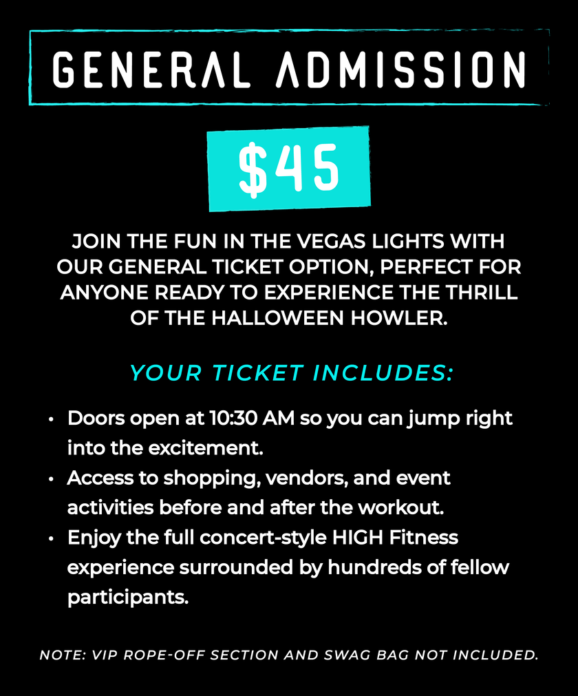 HIGH Fitness Halloween Howler - Las Vegas 2025