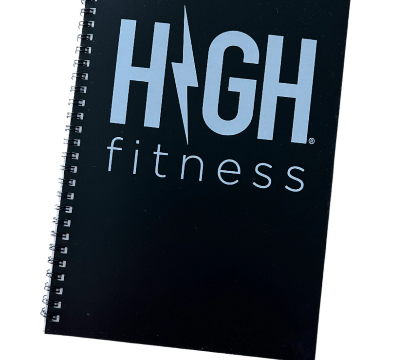 HIGH Fitness Spiral Notebook