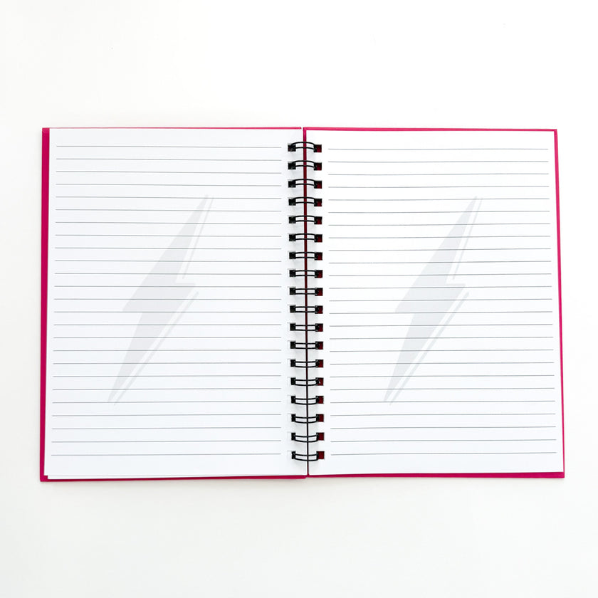 Pink HIGH Fitness Notebook + Pen