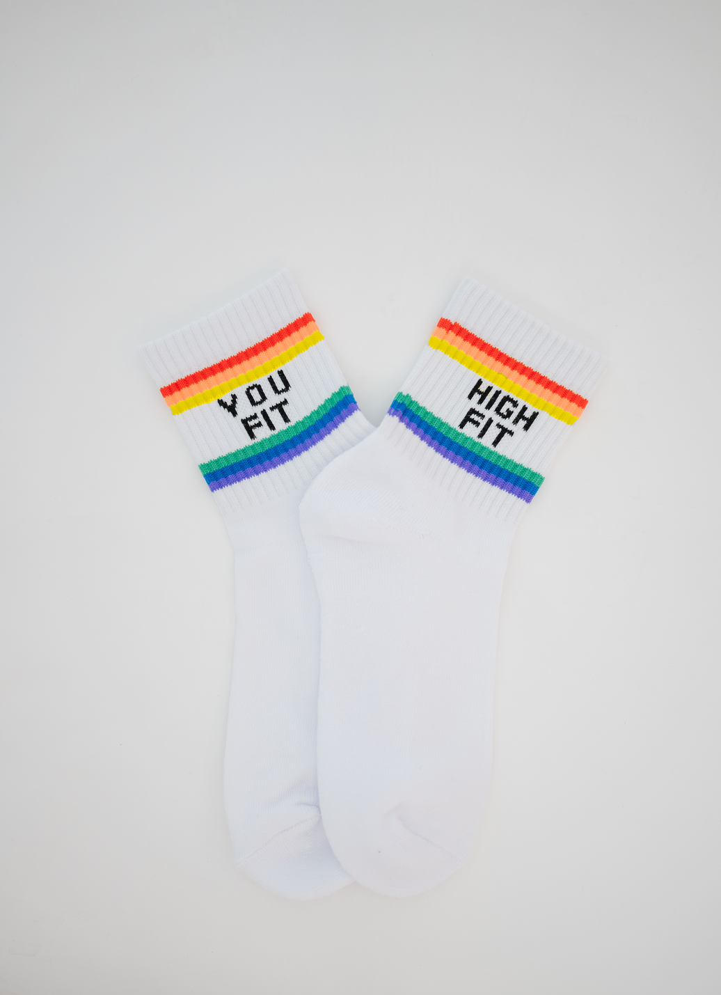 Rainbow YOU FIT Midi Sock Pair